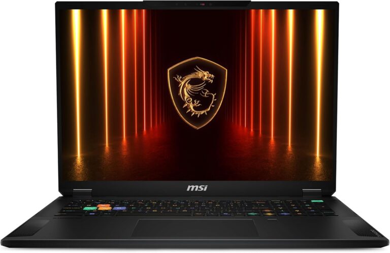 MSI Stealth 18 HX AI Gaming Laptop – 18” 4K Mini-LED, Intel Ultra 9-275HX, RTX 5080, 32GB DDR5